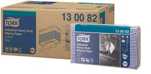 Immagine di TORK 130082 W4 PANNI BLU QDRY 32x39 cm x 100 PZ